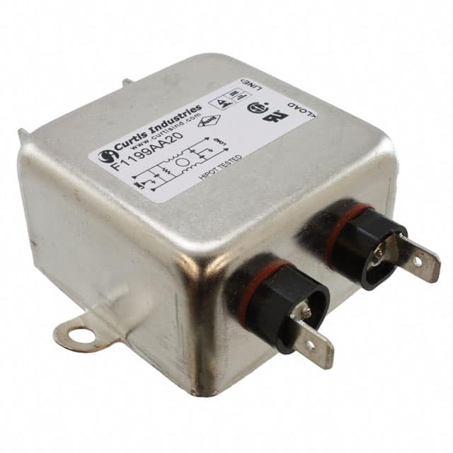 F1199DD20 Curtis Industries  Moduli di filtro di linea di alimentazione